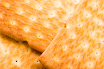 several crackers (cookies)