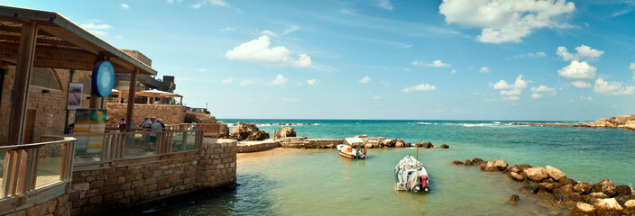 Caesarea, Israel .
