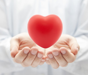 Health insurance or love concept