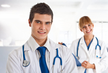 Fototapeta premium Handsome doctor