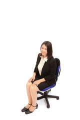 portrait of a asian business woman