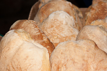Hogazas de pan tostado