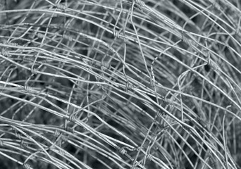 mesh wire fence detail