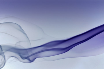 abstract blue smoke detail