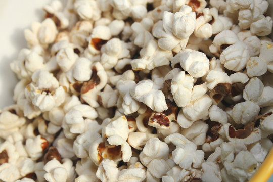 snack: popcorn