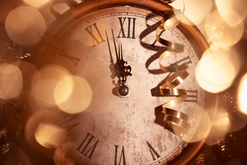 New Year Clock