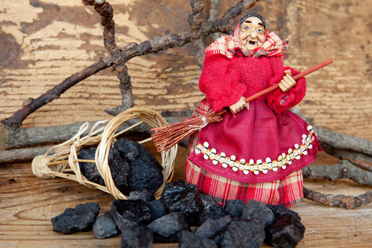 Befana con carbone