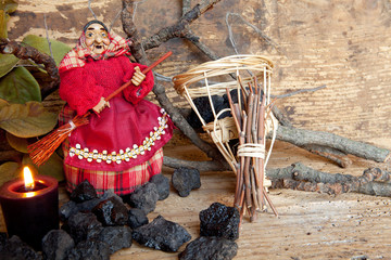 Befana con gerla