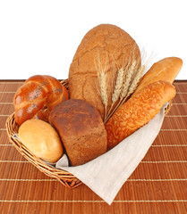Composition of fresh bread