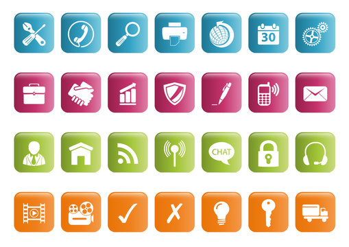 Color Buttons Collection