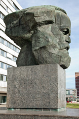 Chemnitzer Karl Marx Kopf 866