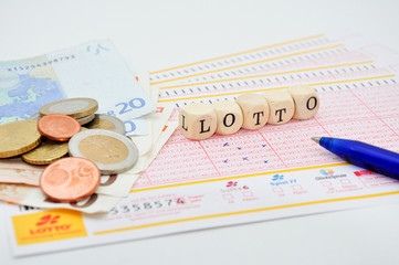 Lottoschein