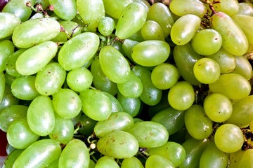 Green grapes