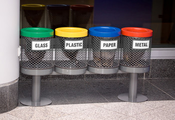recycle bins