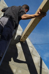 construction de maison - charpentier