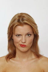 Fototapeta premium Junge Frau, 18-25, blond