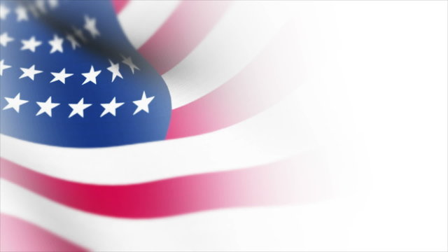 Usa Flag Orginal White texture