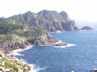 Fototapeta na wymiar Widok z wykonania wyspie Faro
