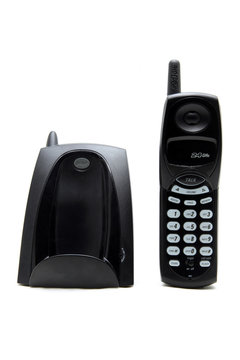 Black Cordless Telephone