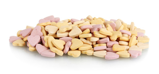 Animal nutritional supplements  isolated on white