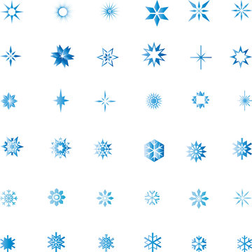 Schnee, Schneeflocken, Vector