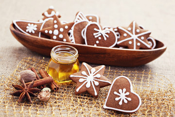 gingerbreads with spices