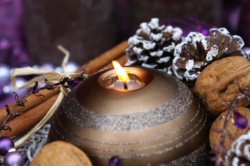 Weihnachtskerze