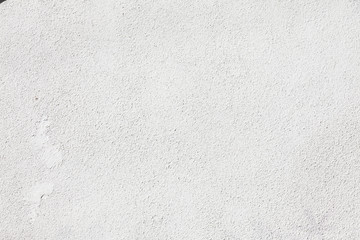 The white plastered wall