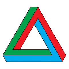 Web Art Design pentacle pentagramme illusion optical optique 001