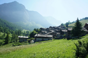 Valle Varaita, Italien, Valle Varaita Varaitatal, Alpen