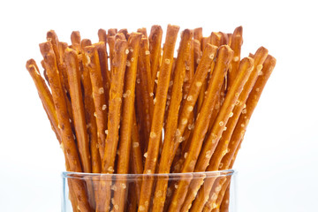 Salzstangen als Knabberei