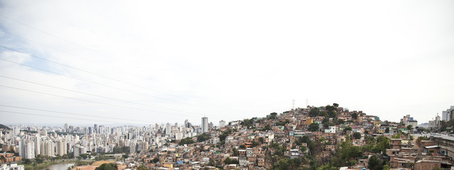 Slum of Brazil. Favela.