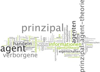 Fototapeta premium Principal-Agent-Theorie