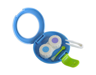 Contact lens travel kit