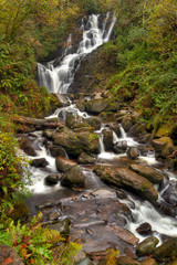 Torc waterfall in Killarney National Park, Co. Kerry, Ireland