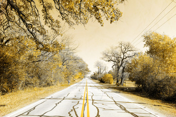 American Country Road