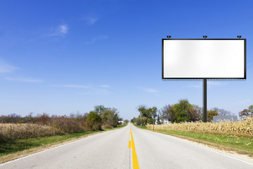 Billboard on Country Road