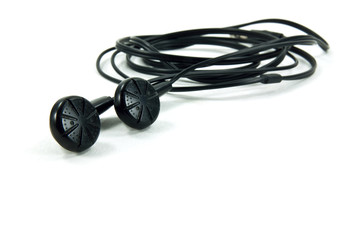 Black ear buds