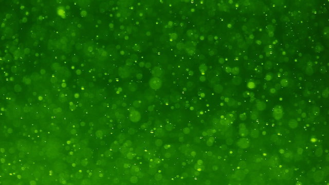 Glowing background defocused