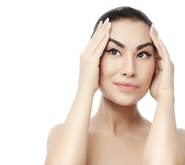 Naklejka premium woman beauty
