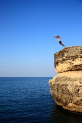 The plunge