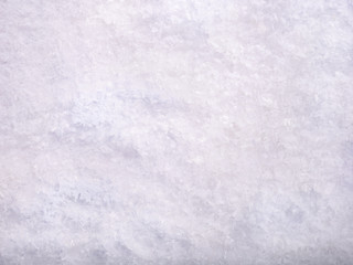 Texture of white snow.