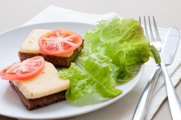 bread with cheese