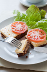 bread with cheese