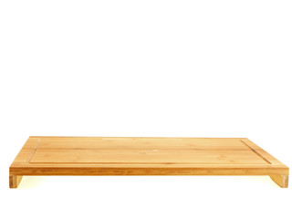 holz schneidebrett mit füßen