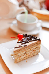 tea with cake