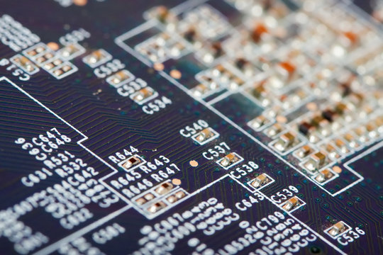 view of circuit board