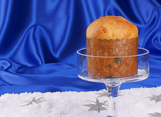 Typical italian Christmas Panettone