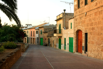 Typical village in Majorca