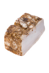 lard on white